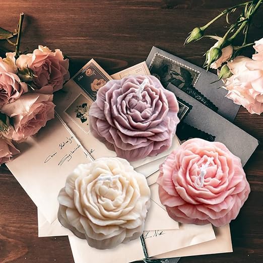 Peony Flower Shape Silicone Mold