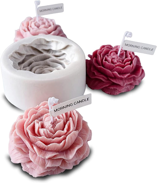 Peony Flower Shape Silicone Mold