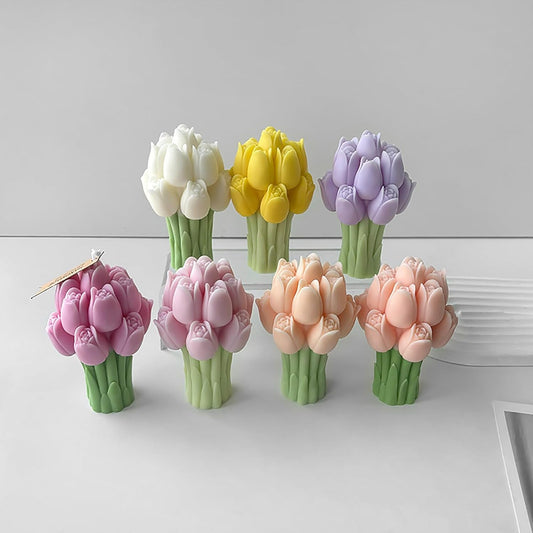 Tulips Candle Mould