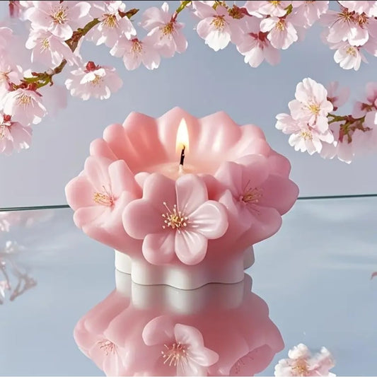 Flower Silicone Candle Mould