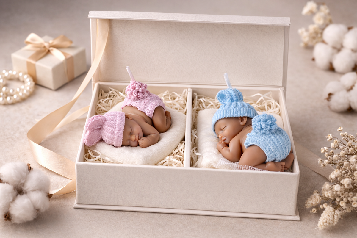 Candleroma Newborn Baby Candle for baby shower gift hampers