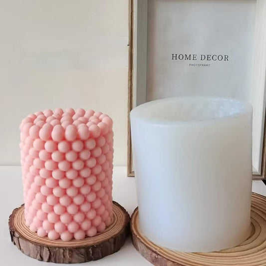 Bubble Pillar Candle Mold