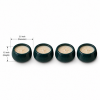 Handmade ceramic votive bowl candles by Candleroma for luxury home décor