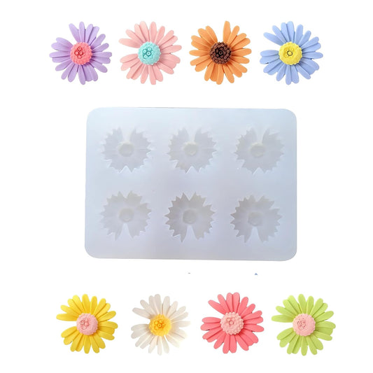 Daisy Flower Moulds - SMALL