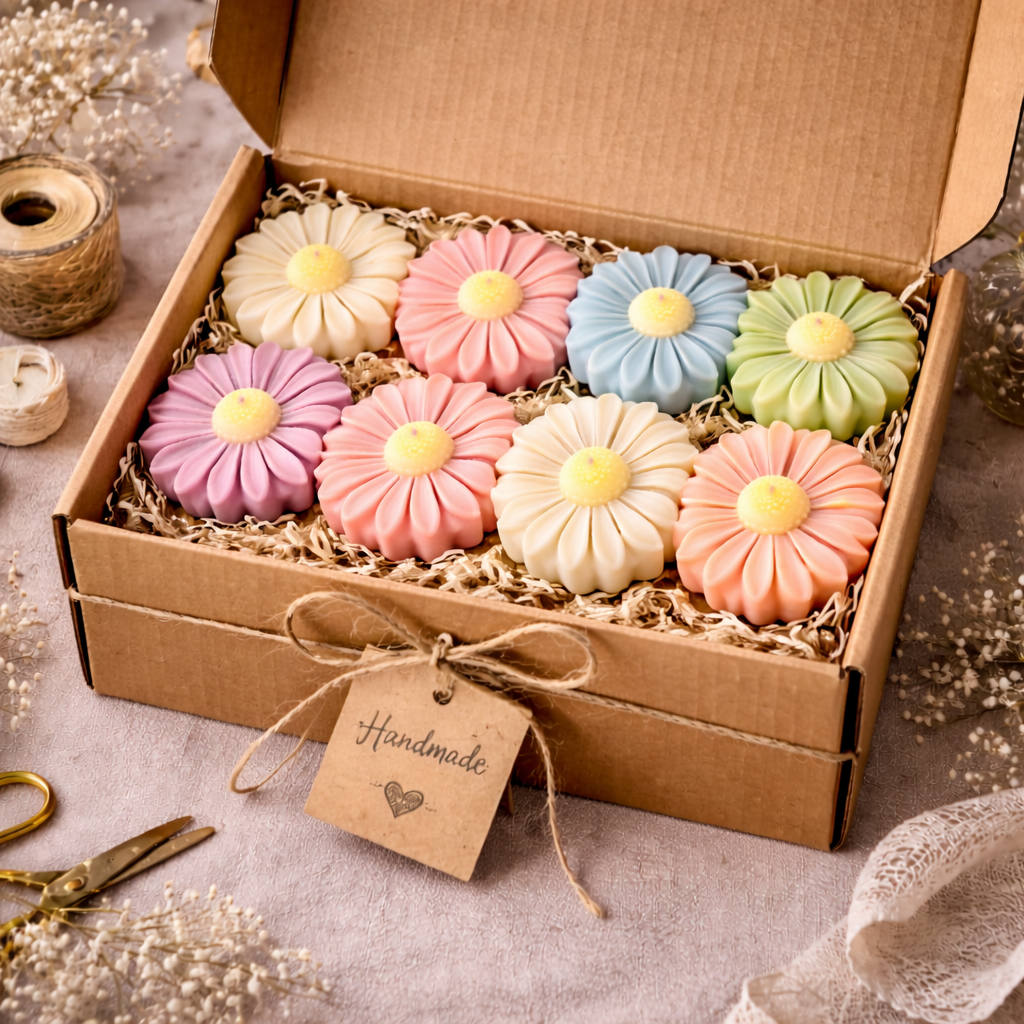 Candleroma Daisy Floating Candle for festive water bowl styling and gifting