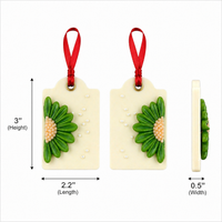 Handmade green petal aroma wax sachets by Candleroma for wardrobe fragrance
