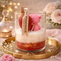Sweetheart Teddy Jar Candle by Candleroma additional romantic gift candle image