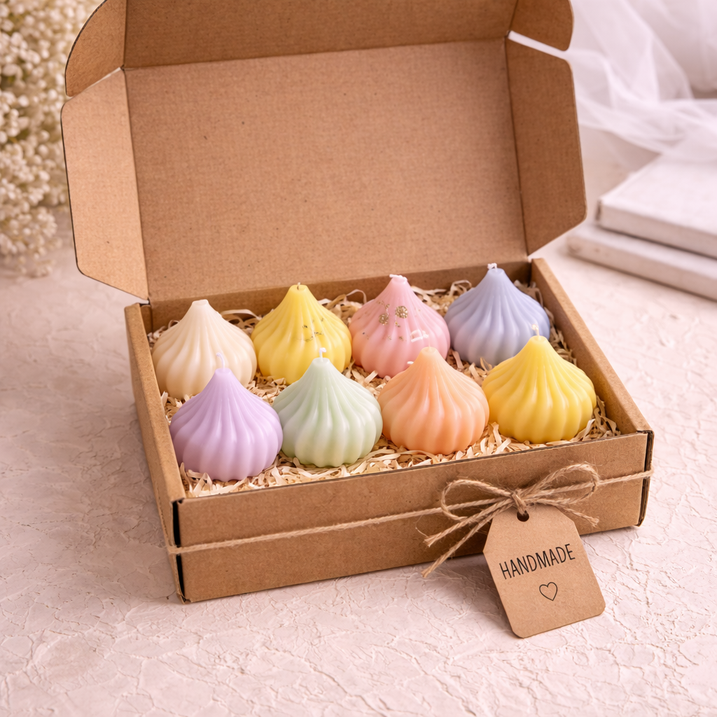 Candleroma Divine Modak Candle Set for pooja arrangements and gifting