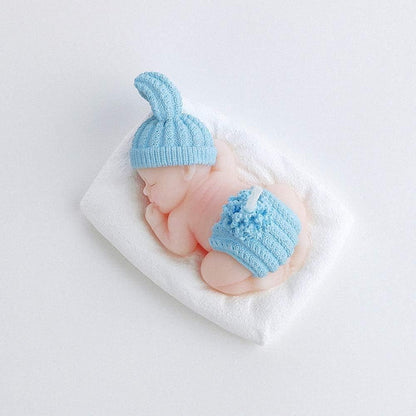 3D Sleeping Baby Silicone Mould