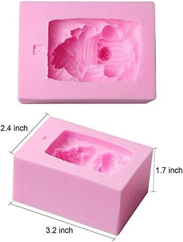 3D Sleeping Baby Silicone Mould