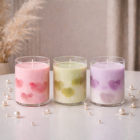 Sweetheart Latte Jar Candle by Candleroma handmade dessert inspired soy candle