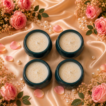 Ceramic Votive Bowl Candle - Pack of 2