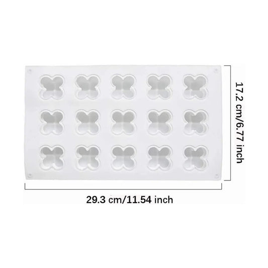 Bubble Cube Candle Mould -15 Cavity